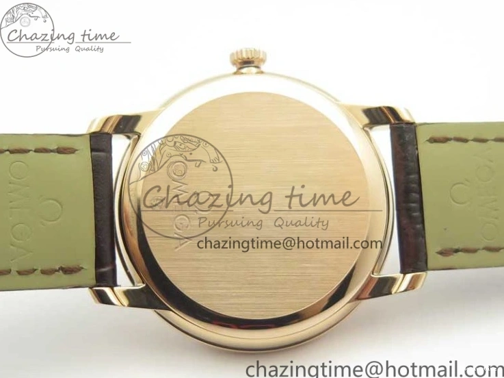 0507 Practical De Ville RG MKF 1:1 Best Edition Silver Dial RG Markers on Brown Leather Strap MIYOTA 9015 V 8049